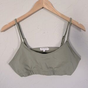 NWOT Good American Cotton Lounge Bra